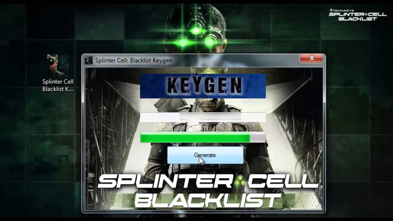 splinter cell blacklist activation code keygen generator